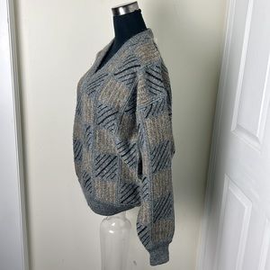 Vintage Cacharel Western  Wool Blend Sweater Size Large